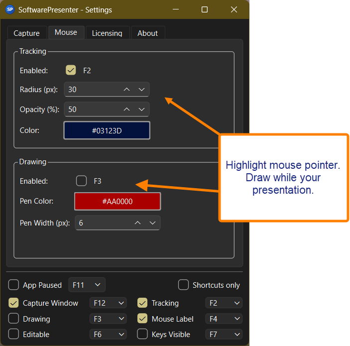 Screenshot example 2